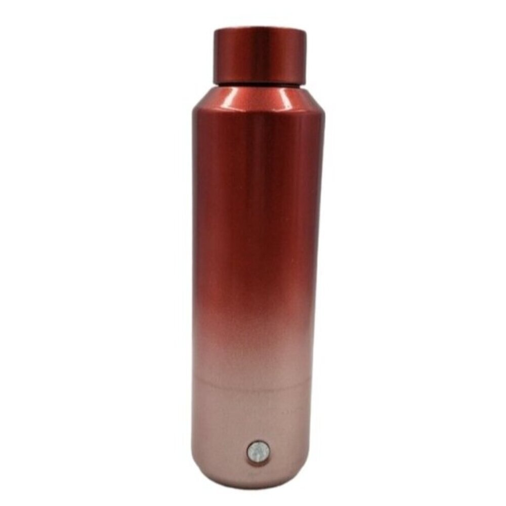 🔷️Starbucks Holiday Red Pink Gradient Ombre Stainless Steel Tumbler 20 Ounce